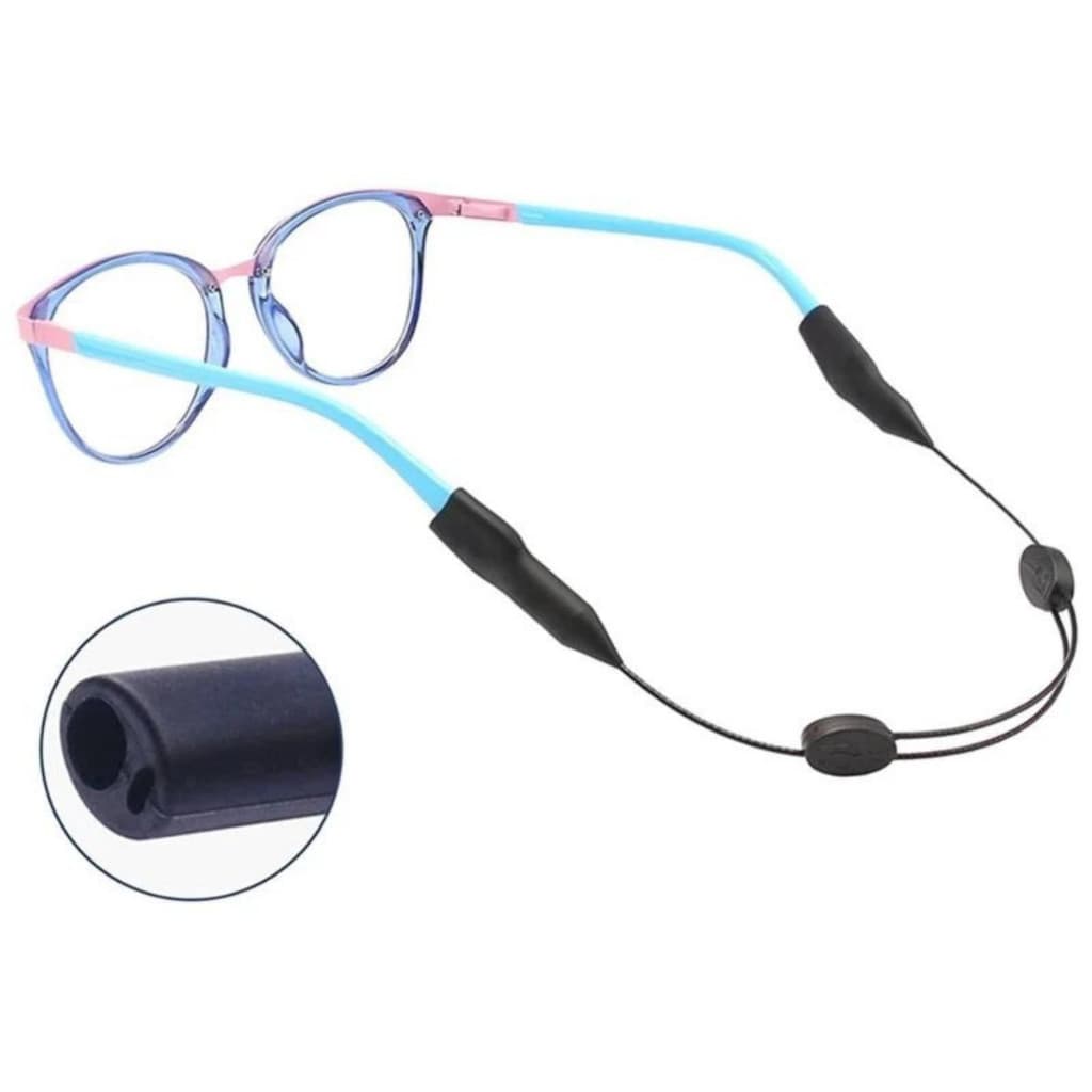 Cordão ajustavel para óculos, cordinha de oculos ajustavel, Praticar Esportivo!