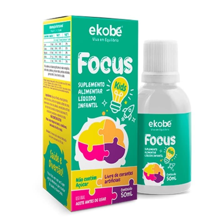 Focus Kids- Sabor Tutti-Frutti- Ekobé- 50ml