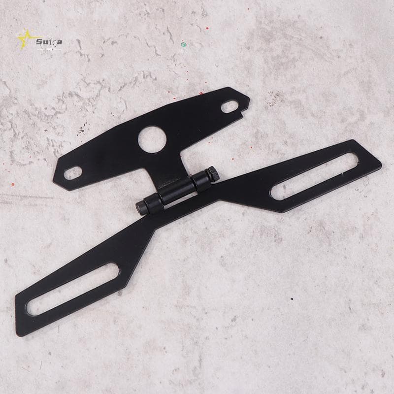 Awhrtwb Motocicleta Dobrável Suporte De Luz Da Placa De Licença Cauda Traseira Acessórios Substituição Para ATV Dirt Bik