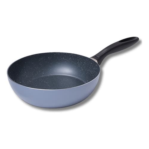 Wok Frigideira Antiaderente Cerâmica Panela Ceramic life Brinox 24 Cm 2.3L