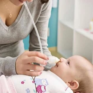 Aspirador Nasal  Infantil Com Ponta Com Estojo Sucção Com Ponta Original