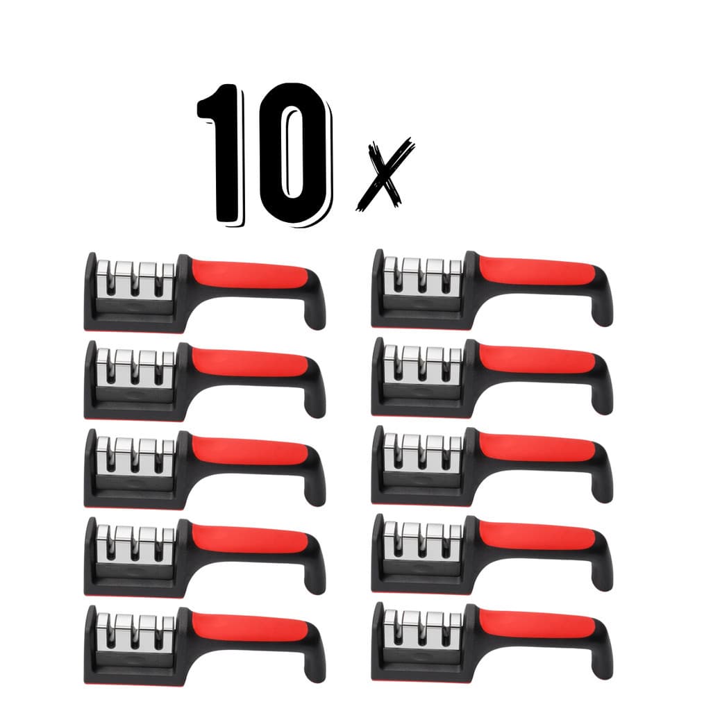 Kit Atacado Afiador de Faca e Tesoura de Alta Qualidade para Cozinha Revenda