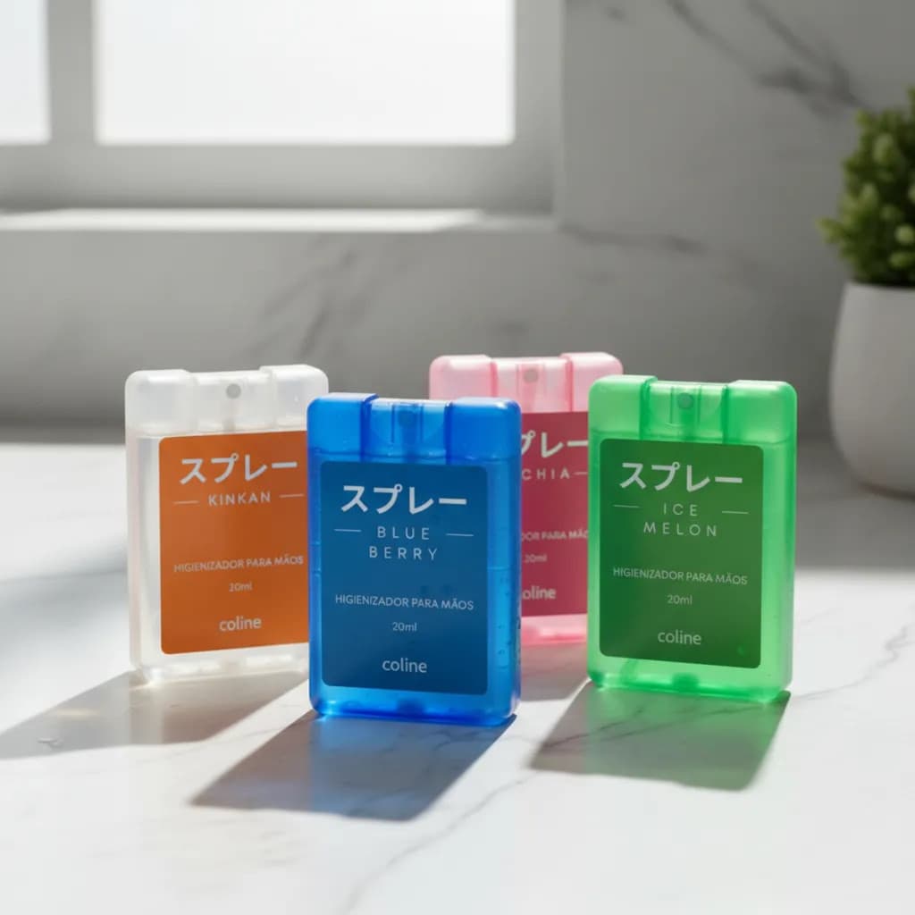 ✨Higienizador de Mãos Coline 20ml – Aromas Frutados e Orientais com Toque Suave