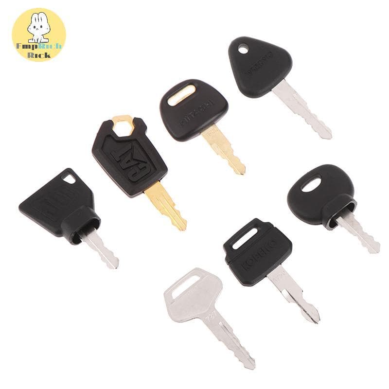 EMRRK > 7 Pçs/set Chaves De Ignição Kit De Máquinas De Construção De Escavadeira 14607 5P8500 K250 H800 Para Peças 3CX G