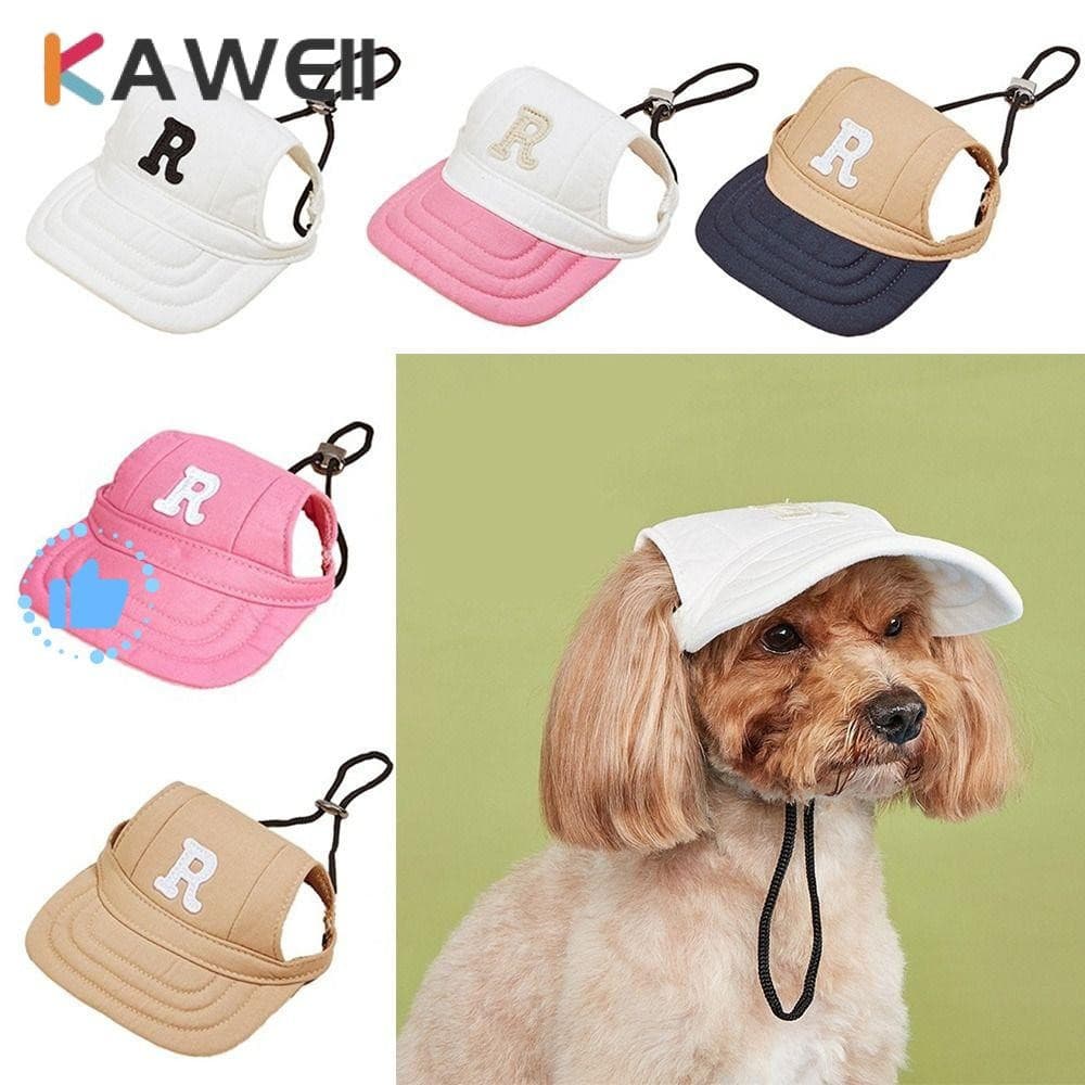 Boné Para Cachorro KAWEII , Chapéu De Sol Lavável E Respirável Cães , Leve Letras , Suprimentos Animais De Estimação
