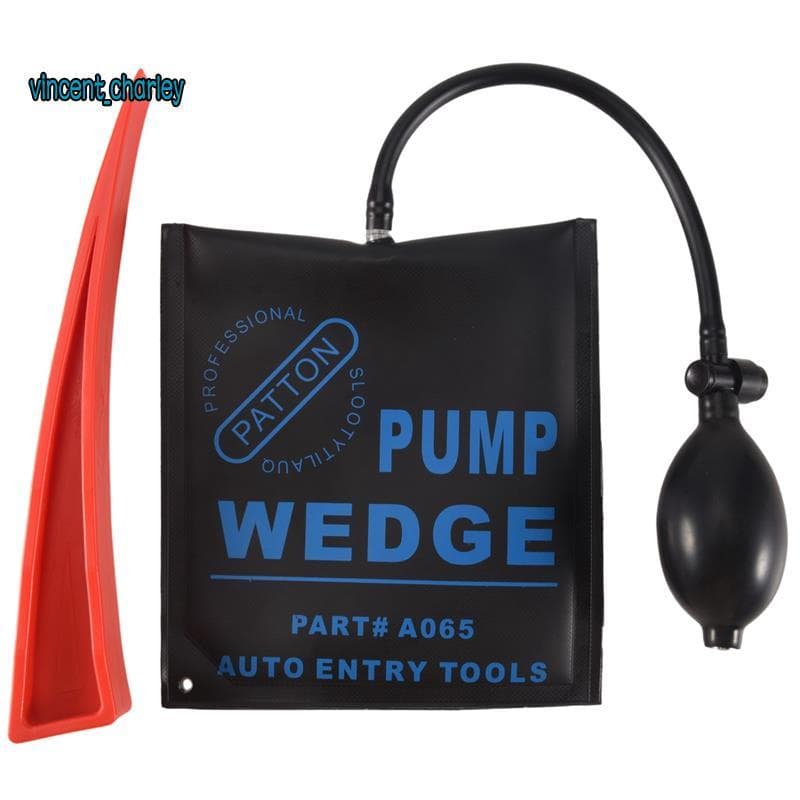 Bomba De Ar Do Carro Cunha Mão Inflável Porta Janela Calço Entrada Kit De Ferramentas Abertas