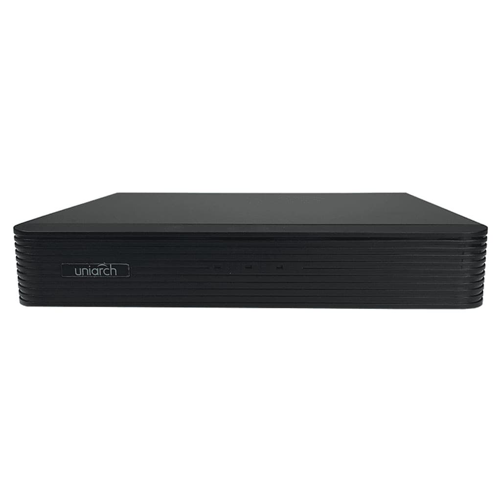 DVR 4 canais Uniview XVR-104G2 Resolução 5MP lite com 2 canais IP adicional aplicativo para celular