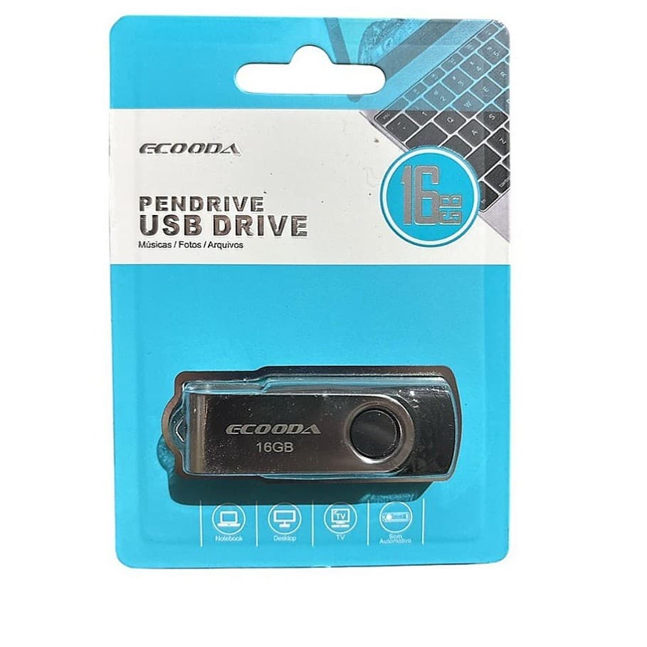 ORIGINAL Pendrive 4GB,8GB,16GB,32GB,64GB - AL-U-Altomex / ECOODA - Oriente