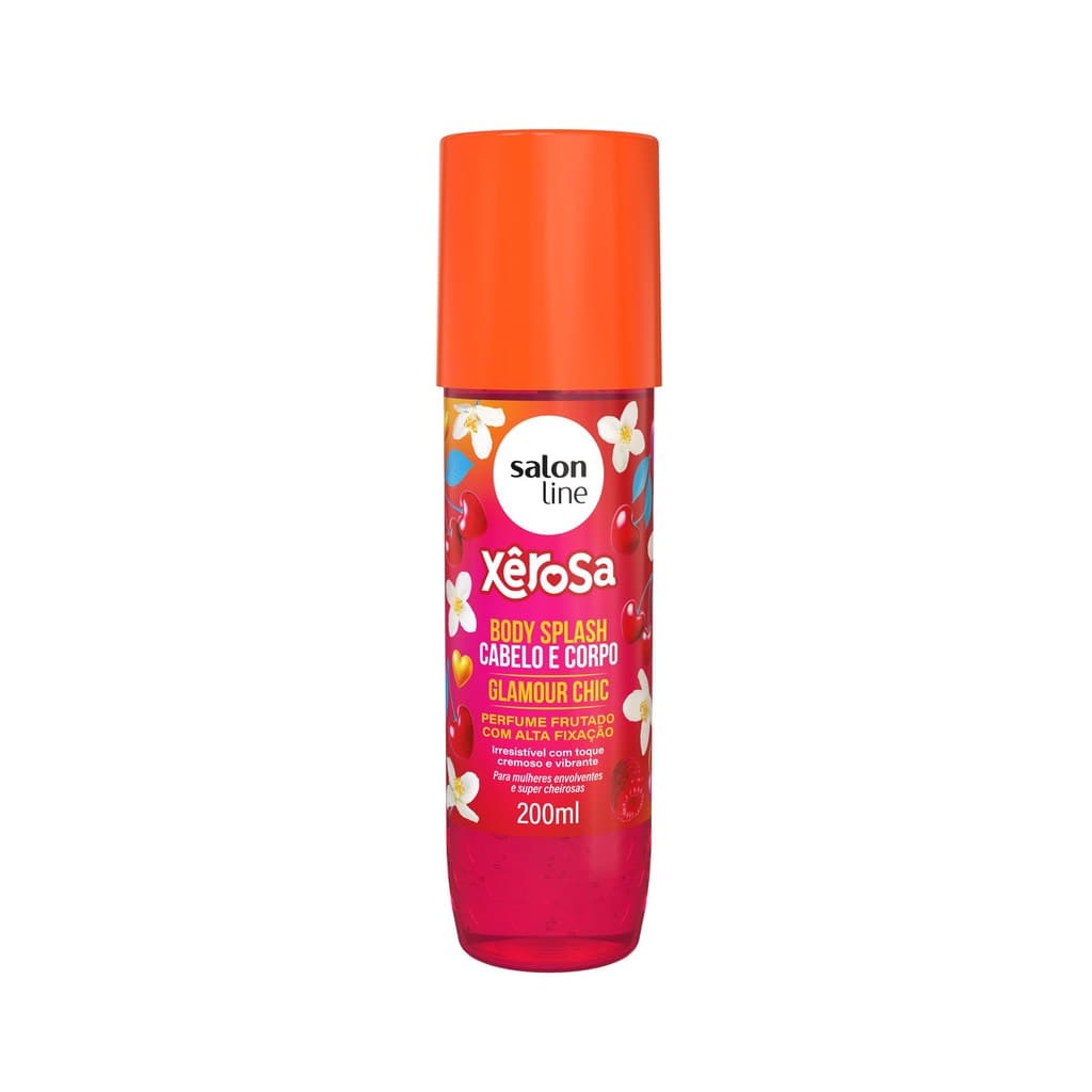 Body Splash Cabelo e Corpo Xêrosa Glamour Chic 200ml