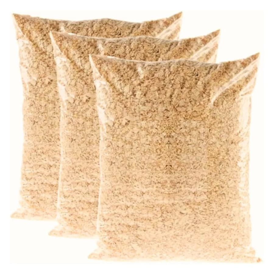 5KG Serragens Prensadas Para Hamster Roedores Aves e Compostagem 1 a 5KG