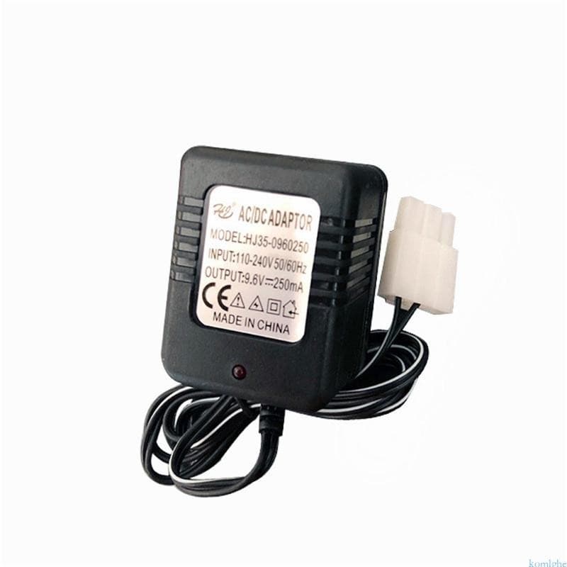9 6V 250mA Para Plugue KET-3P Carregamento Brinquedos RC Carregador AC 110V-240V
