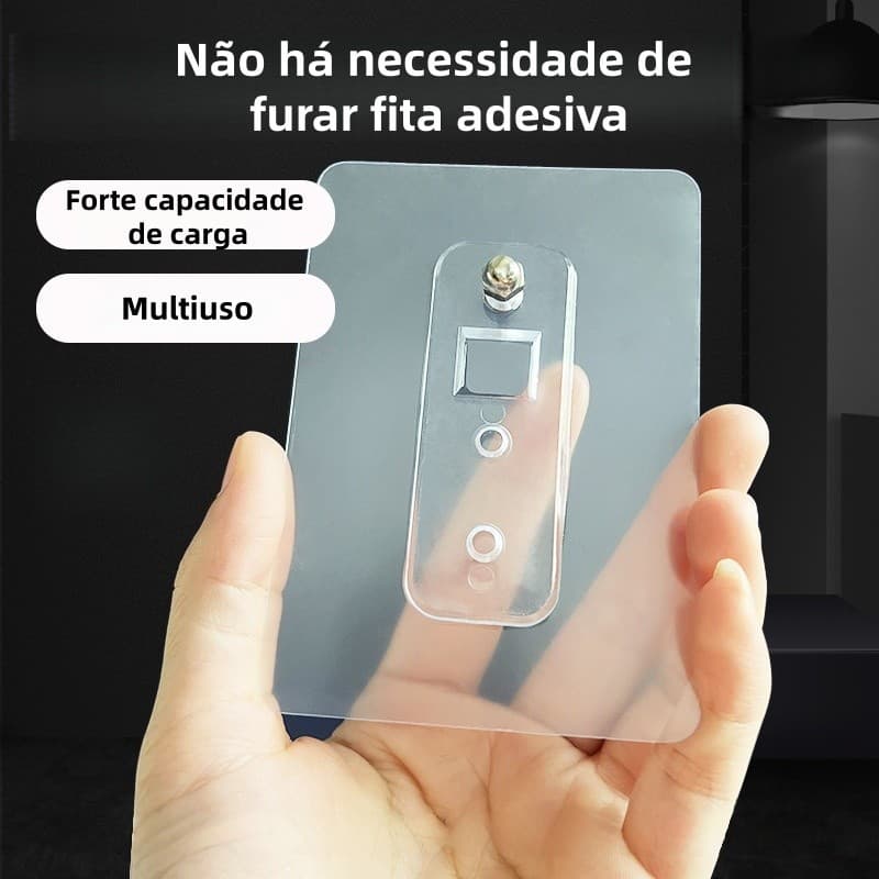 Ganchos De Parede Adesivo Parafuso Multiuso Pendurar Quadros Utensílios De Cozinha Banheiro ES