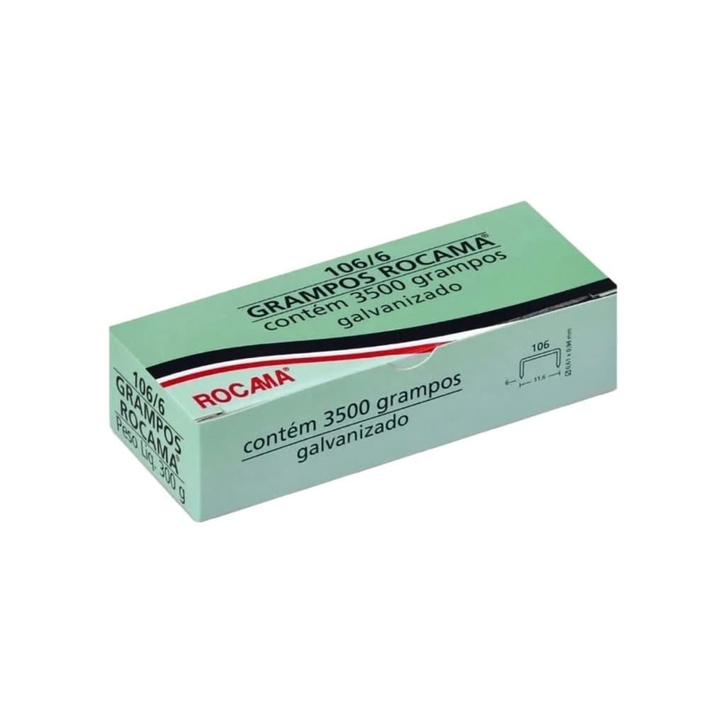 Caixa de Grampo Rocama 106/06 com 3.500