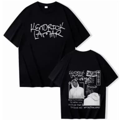 Camiseta Kendrick Lamar  Adulto/Infantil Lançamento Camiseta Em Algodao