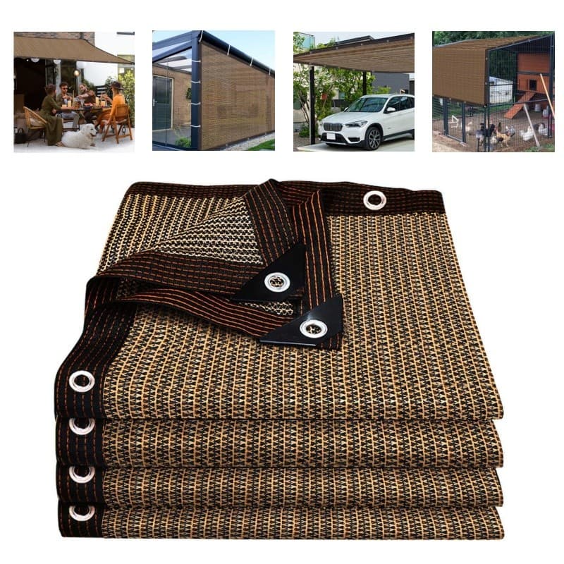 Dossel Ao Ar livre Varanda Telhado Guarda-Sol Multifuncional Bloqueia 95% Dos Raios UV