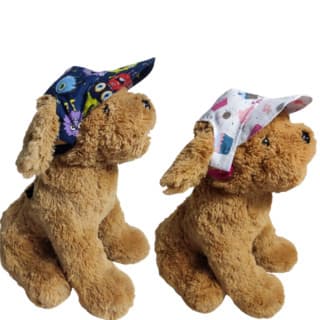 Boné Pet - Para Cães e Gatos (Tecido Tricoline)