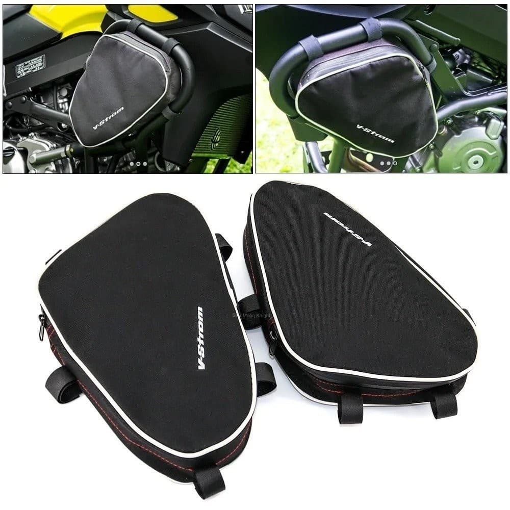 Para Suzuki V-Strom DL650 DL1000 Givi Kappa Barras De Choque De Estrutura De Motocicleta Colocação De Bolsas À Prova D'á