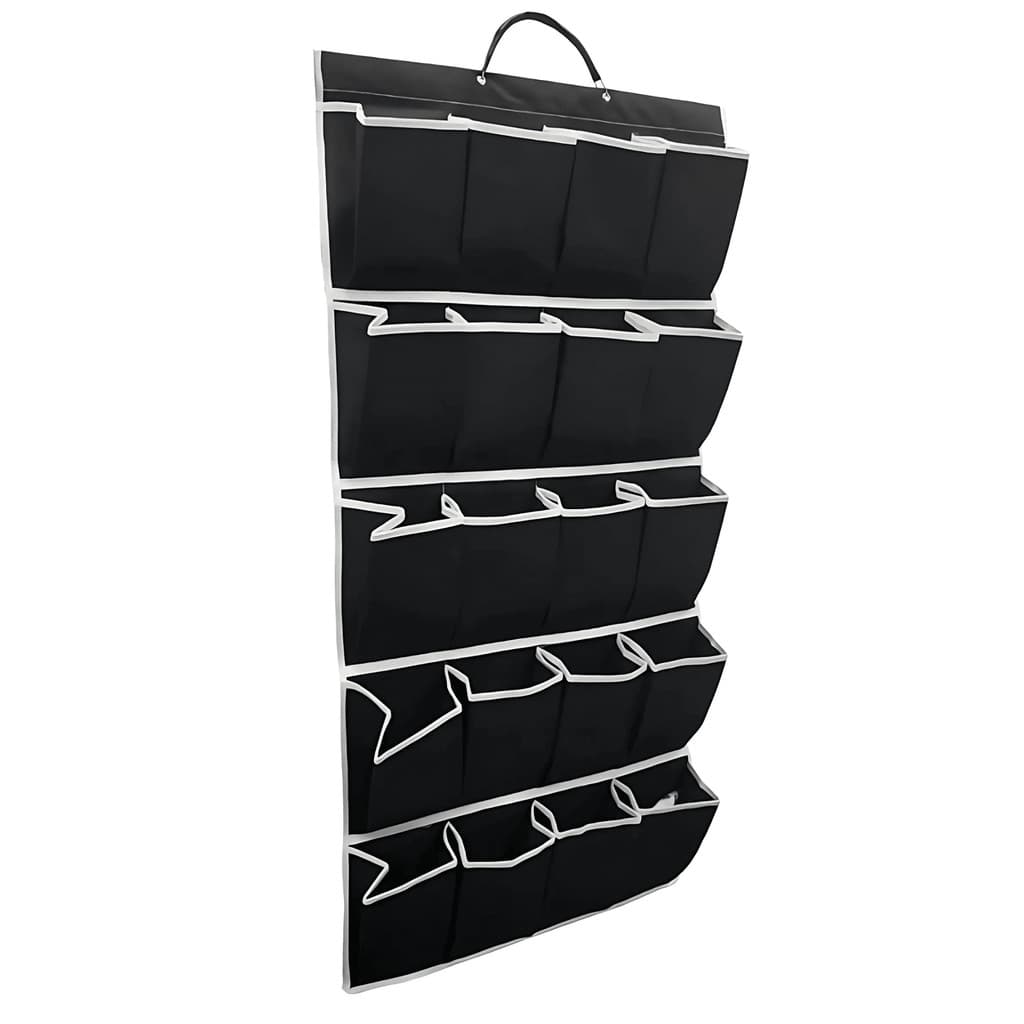 Sapateira de Porta Parede para 10 e 8 Pares de Sapato Tênis TNT Resistente - Diversas Cores