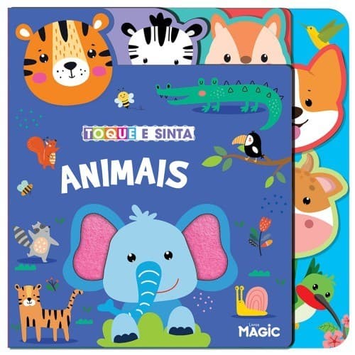Livro Toque e Sinta - Animais - Magic Kids
