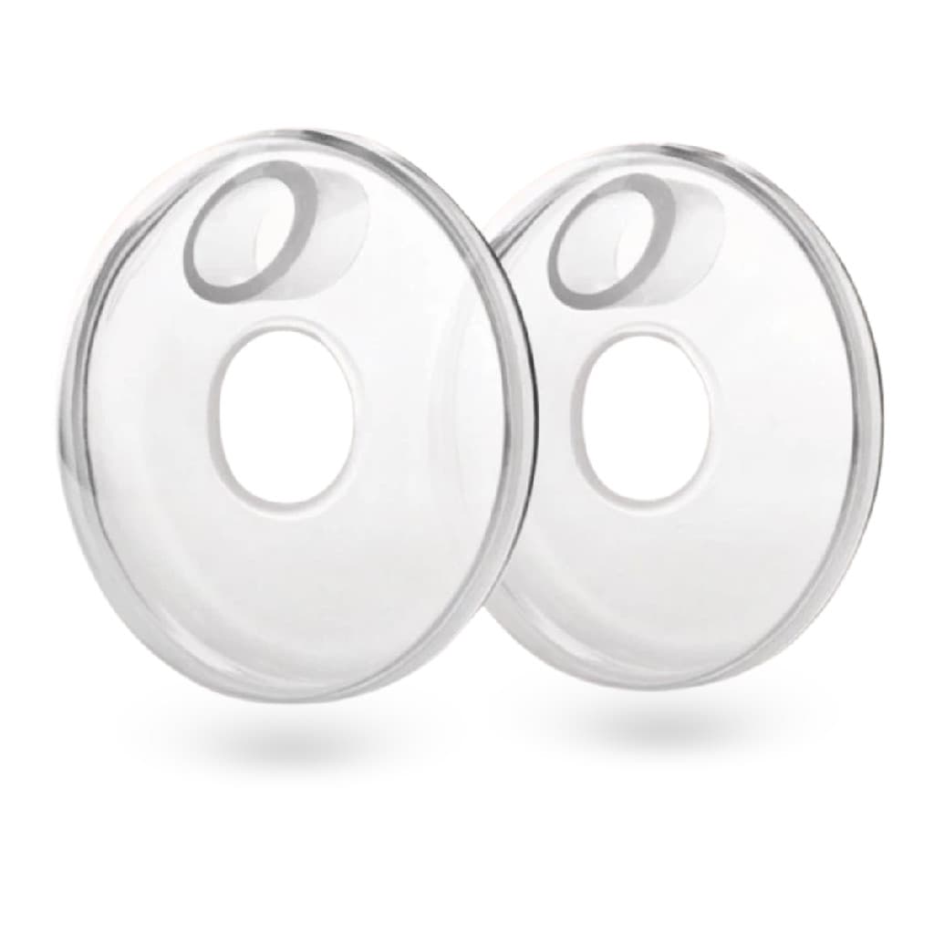 Kit 2 Conchas Coletoras Amamentacao Esterilizadas Livre BPA Facil Lavar E Reutilizar