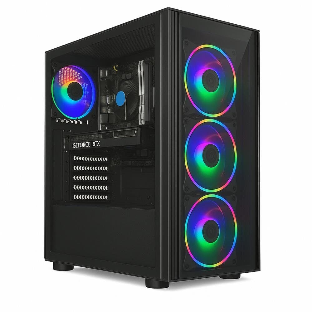 Pc Gamer 3green, AMD Ryzen 7 5700G, 32GB DDR4, Radeon Vega 7, SSD 512GB M.2, Fonte 500W Preto 3G32GB-03
