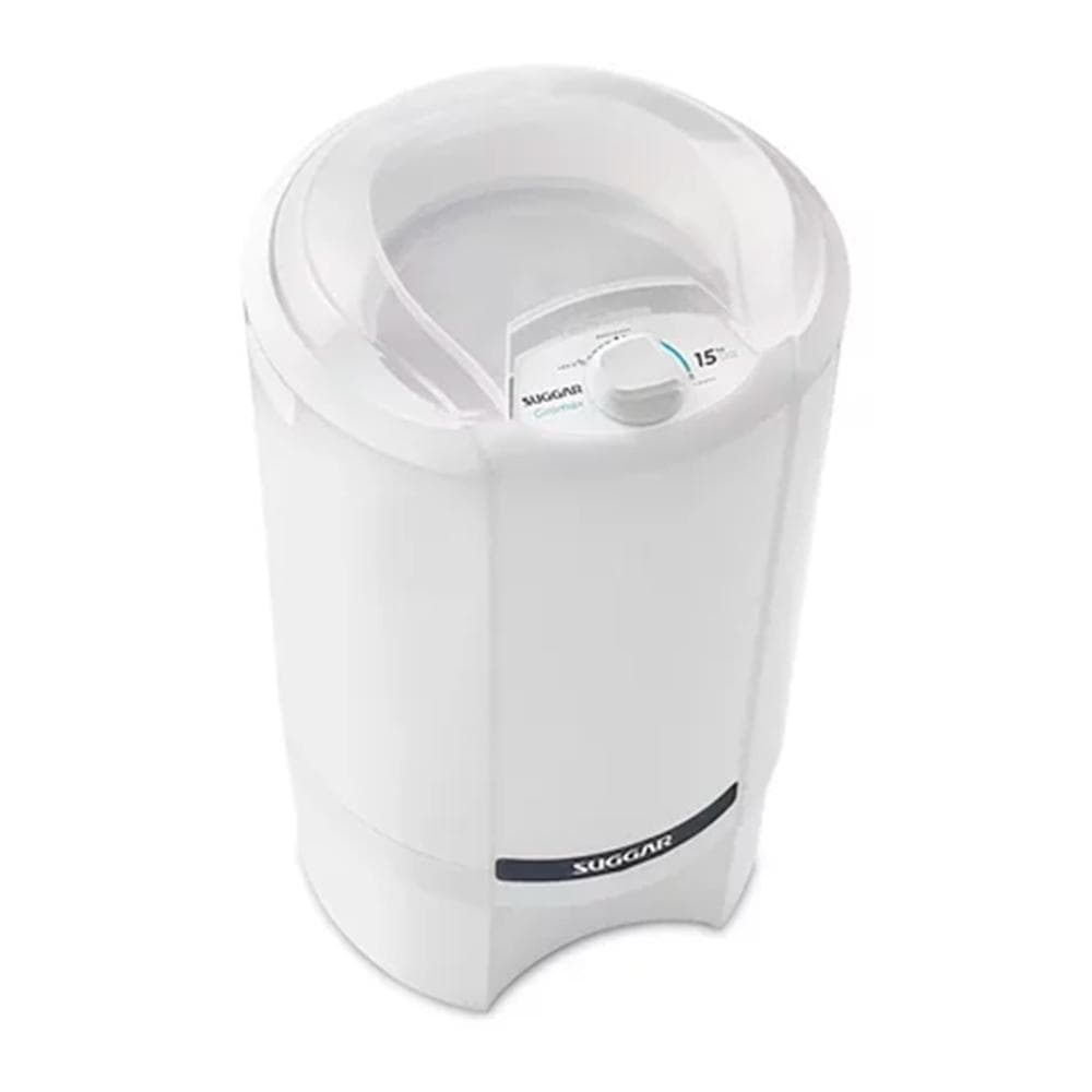 Centrifuga de Roupas Giromax 15Kg Branco 127v Suggar - CT150