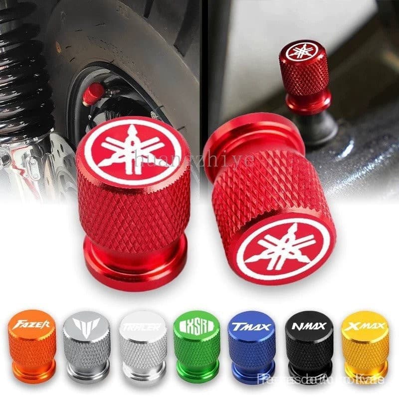 Modificação de Válvula Universal para Motocicleta Yamaha Tampa do Núcleo da Válvula Acessórios de Válvula em Liga de Alu