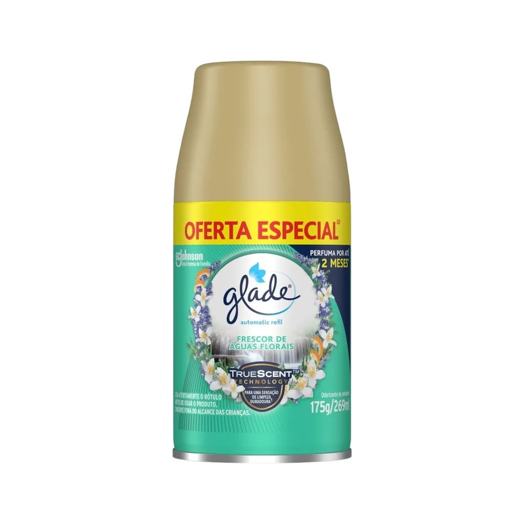 Odorizador de Ar Águas Florais Glade Refil 269ml promocional