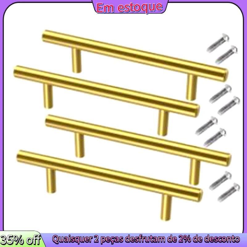4 Pçs Alças De Ouro Bandeja De Resina Moldes Epóxi Ferragem Aço Inoxidável Para Silicone Servindo