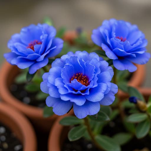 Rara OPORTUNIDADE 100 Sementes flor onze horas Azul II Premium OPORTUNIDADE T7