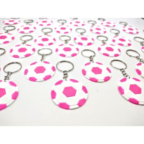 Bola Rosa 10un Chaveiro Lembrancinha Campeonato Feminino Top novidade