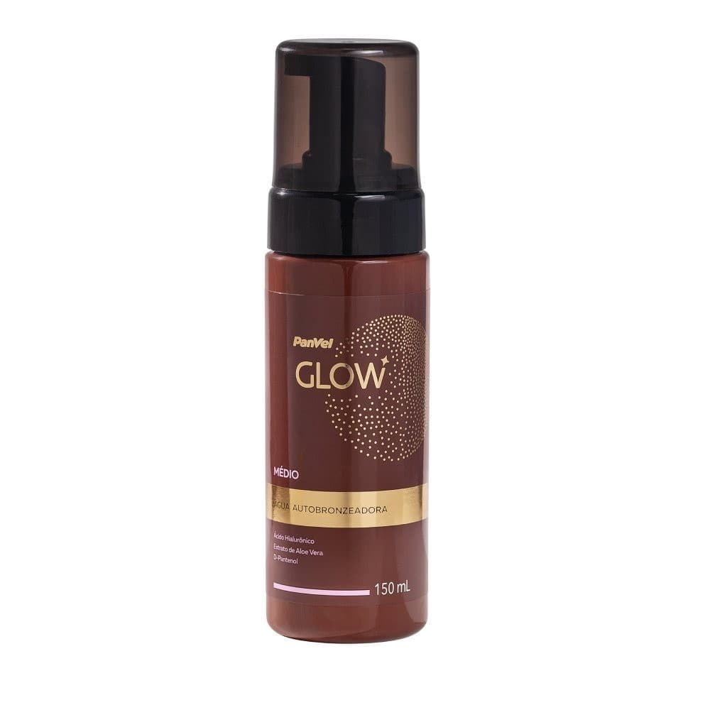 Agua Autobronzeadora Panvel Glow Médio 150ml