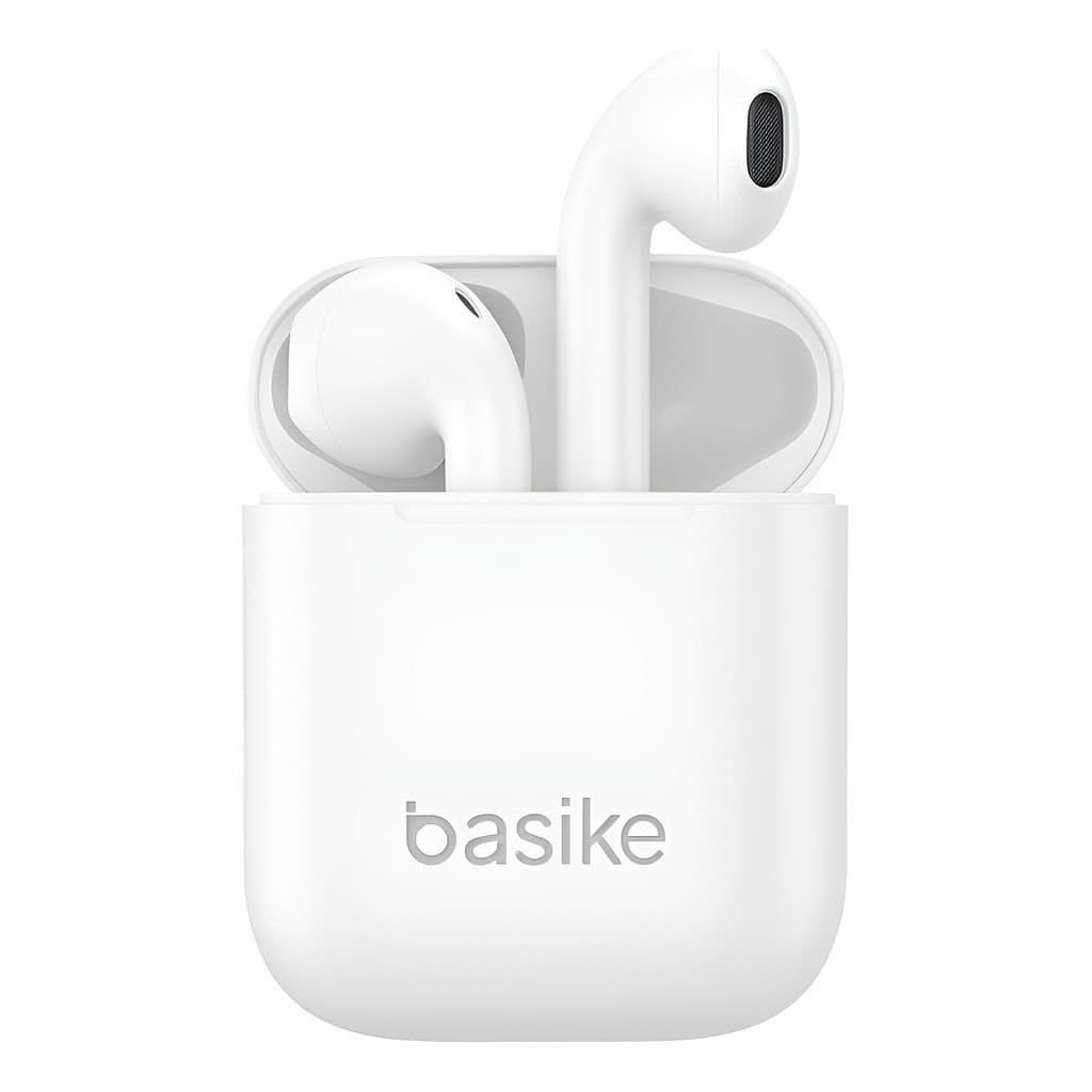 Fone Sem Fio Basike Tws Som Limpo e Case Recarregável