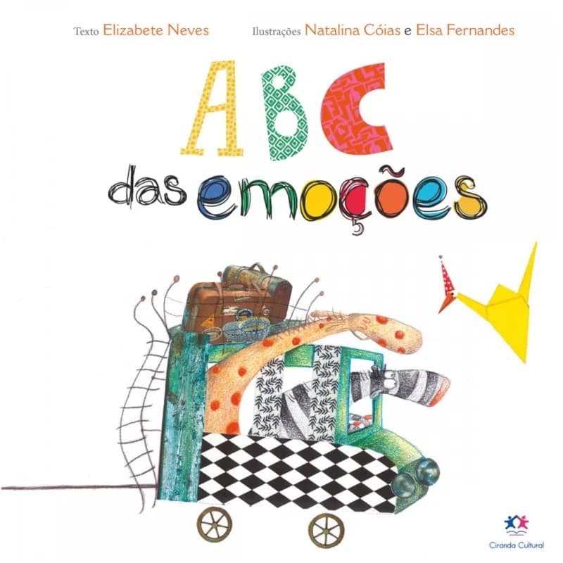 Livro ABC das Emoções - Cartonado - Editora Ciranda Cultural