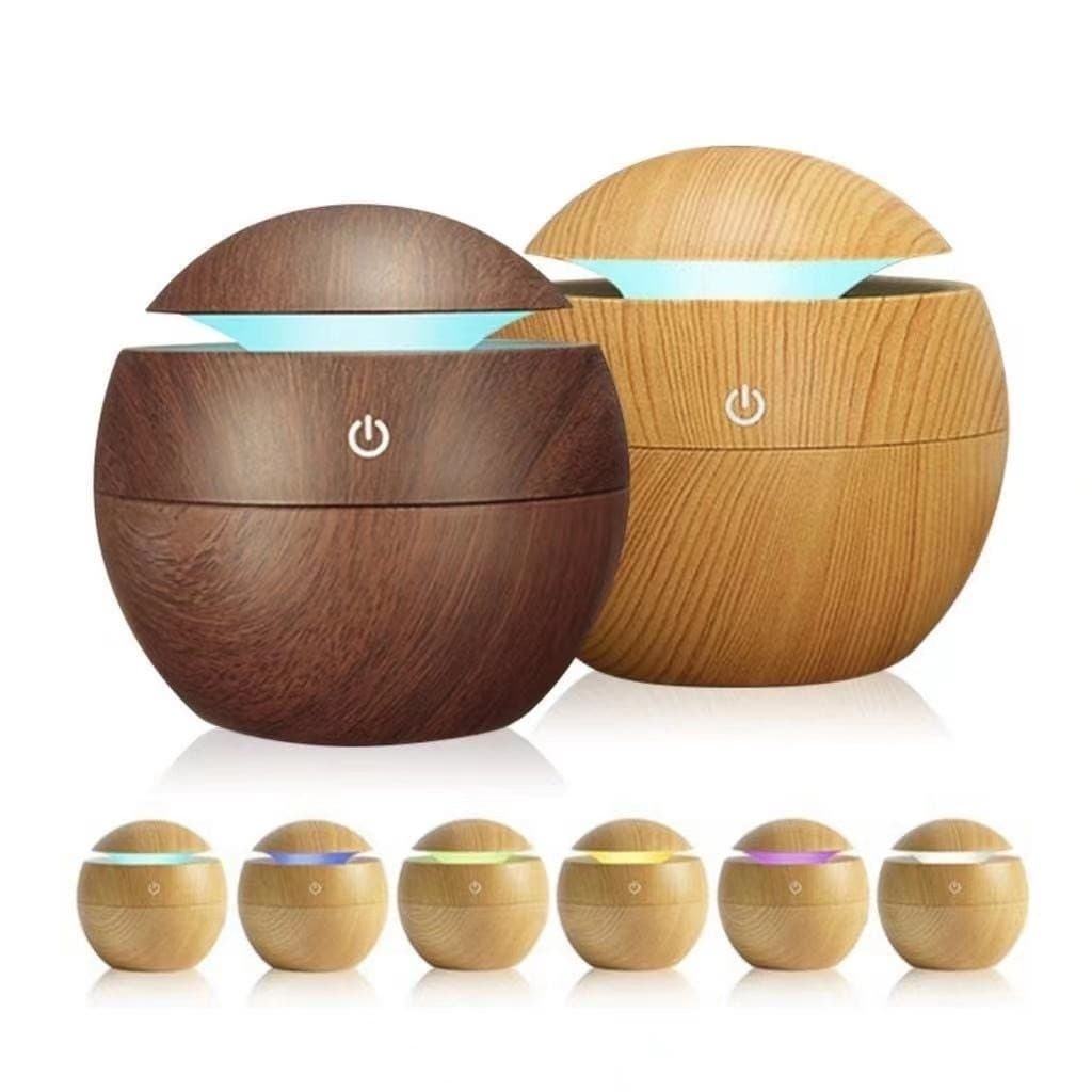 Umidificador Aromatizador Difusor Ultrassônico Luzes Ar130ml Ming