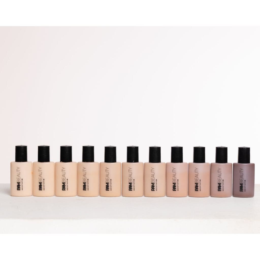 Base Líquida VIDA  Alta Cobertura, Longa Duração, Controle de Oleosidade PAM Beauty 30 ml