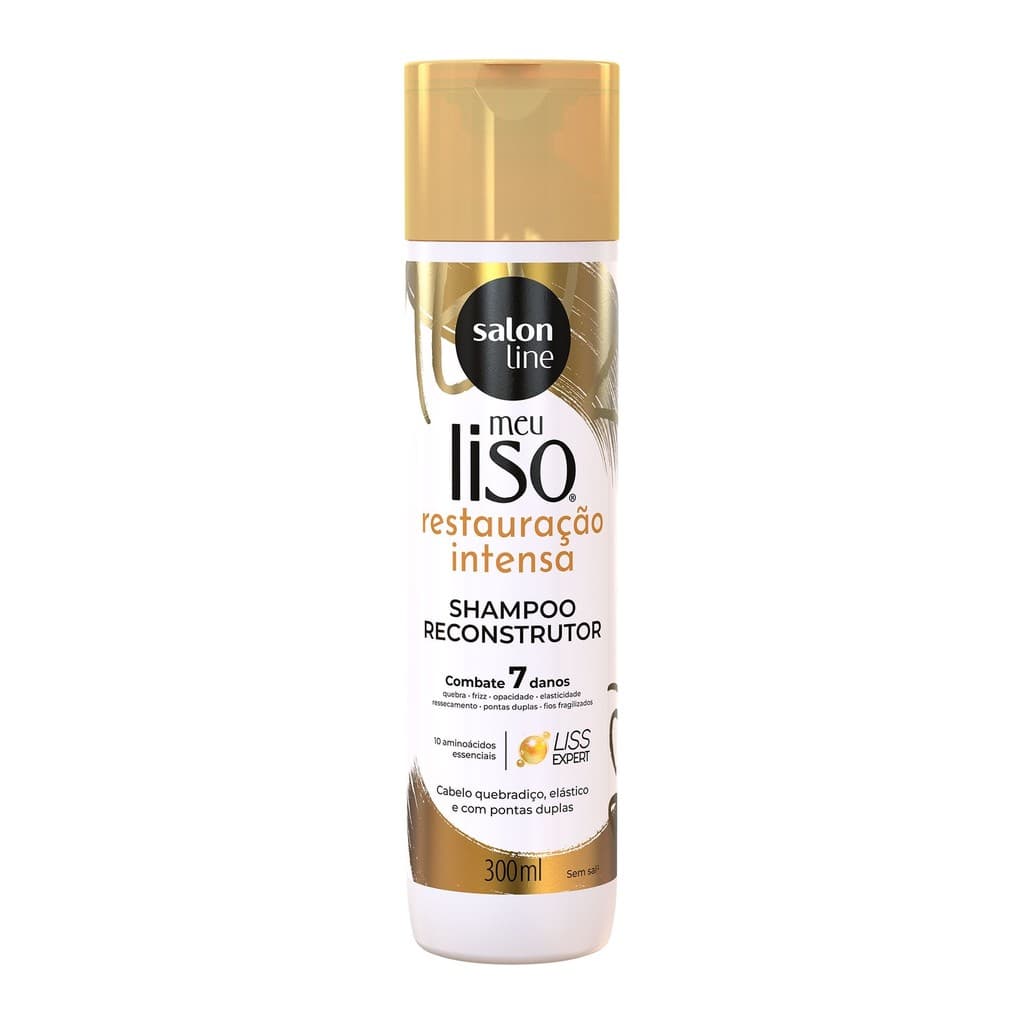 Shampoo Meu Liso Restauração Intensa Salon Line 300ml