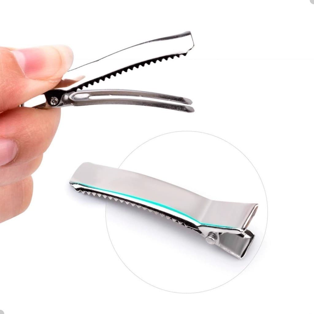 Presilha Bico De Pato 2 Garras Reforçado Para Cabelo Tamanhos Variados artesanato Diy