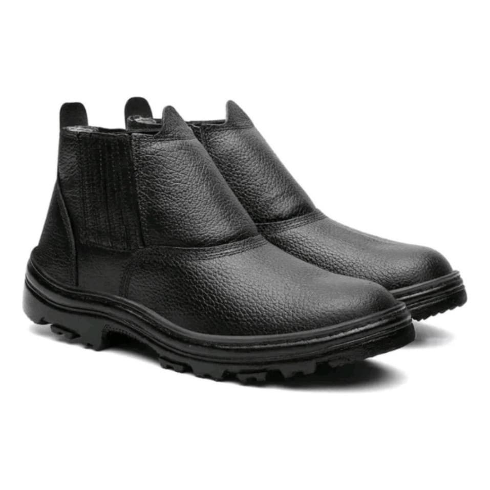 Botina Industrial Bota Coturno Segurança Masculino Com CA para Trabalho obras civil