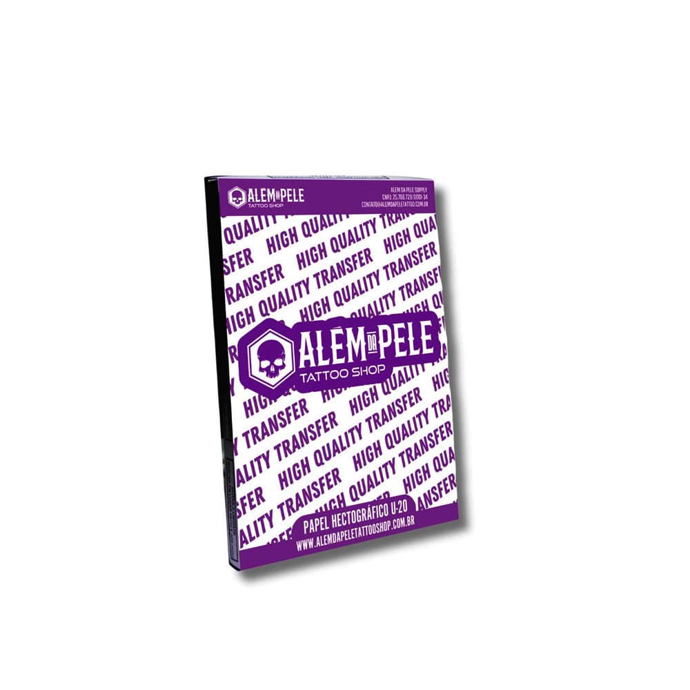 Papel Hectográfico U-20 Original Além Da Pele Decalque Stencil A4 O MELHOR DO MERCADO DE TATUAGEM