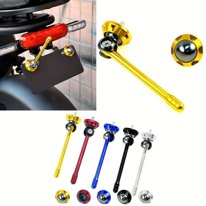 Parafusos Universais Para Placa De Carro E Motocicleta , Decorativos Licença-Decore Seu Com Este Mini'antena Fazer Parec