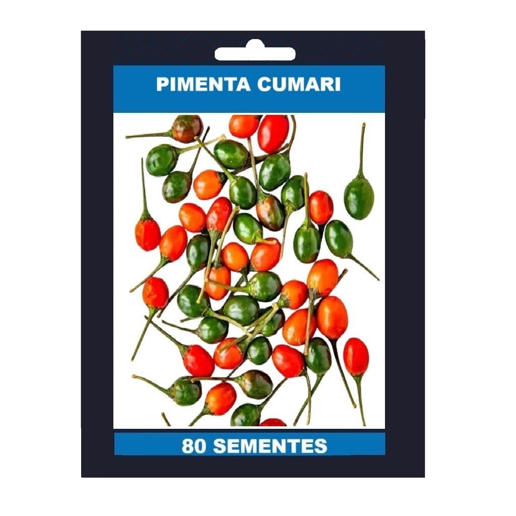 80 Sementes de Pimenta Comari Cumari Passarinho Verdadeira