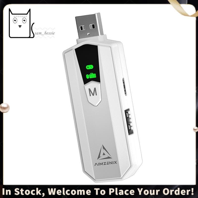 Adaptador Conversor De Jogos Para PC AX200PRO/Compatível Com FPS Populares