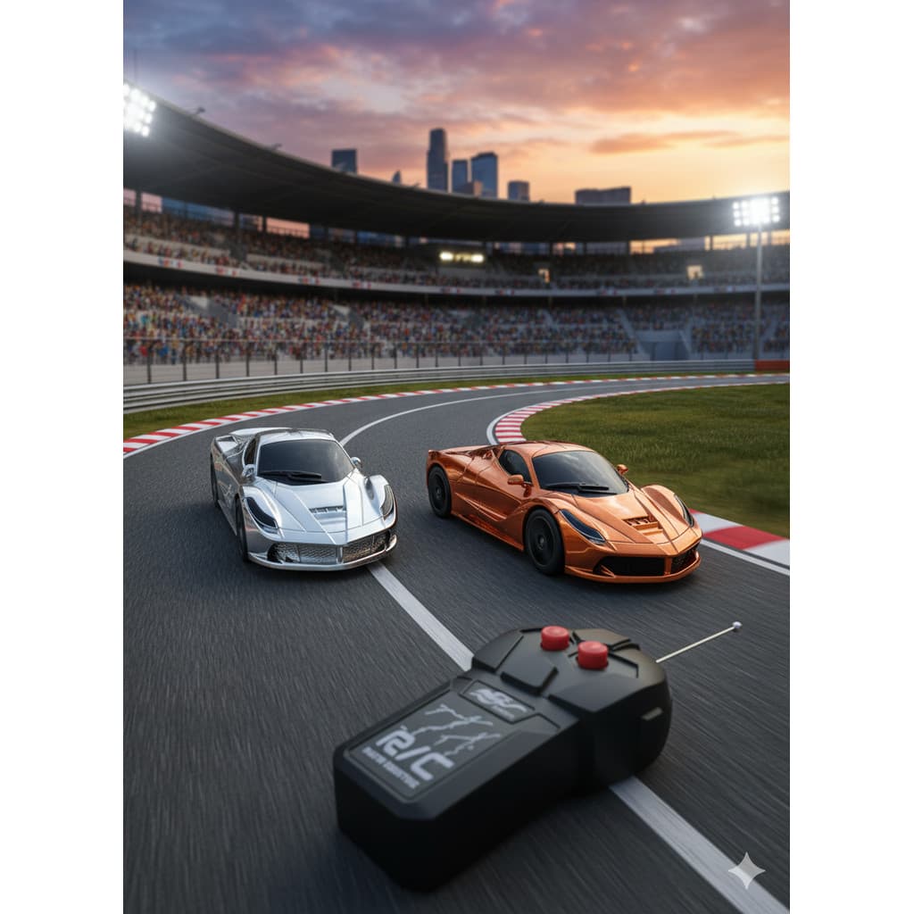 carrinho de  controle remoto esportivo sem fio