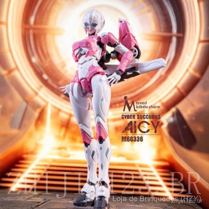 Bonecos de Ação Transformers Autobot Optimus Prime Brinquedos Modelo Furai Arcee Cyber Succubus Aicy Montado M5WP