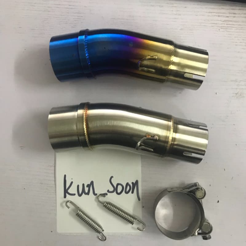 Elo De Tubo Deslizante Para Modificação De Escape NInja 400 Z400 Conecte A Silenciadores Id De 51 Mm