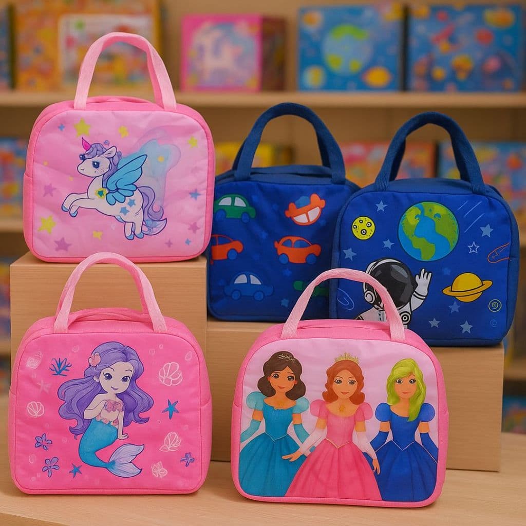 Bolsa Termica Infantil - Lancheira Escolar menino e menina 