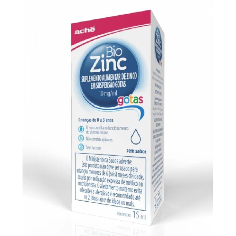 BioZinc Zinco 10mg/ml Gotas 15ml