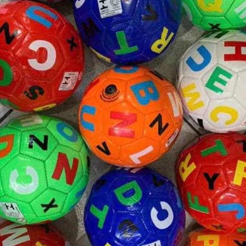 Kit 25 Mini Bolas de Futebol N°2 Infantil – Cores e Modelos Aleatórios