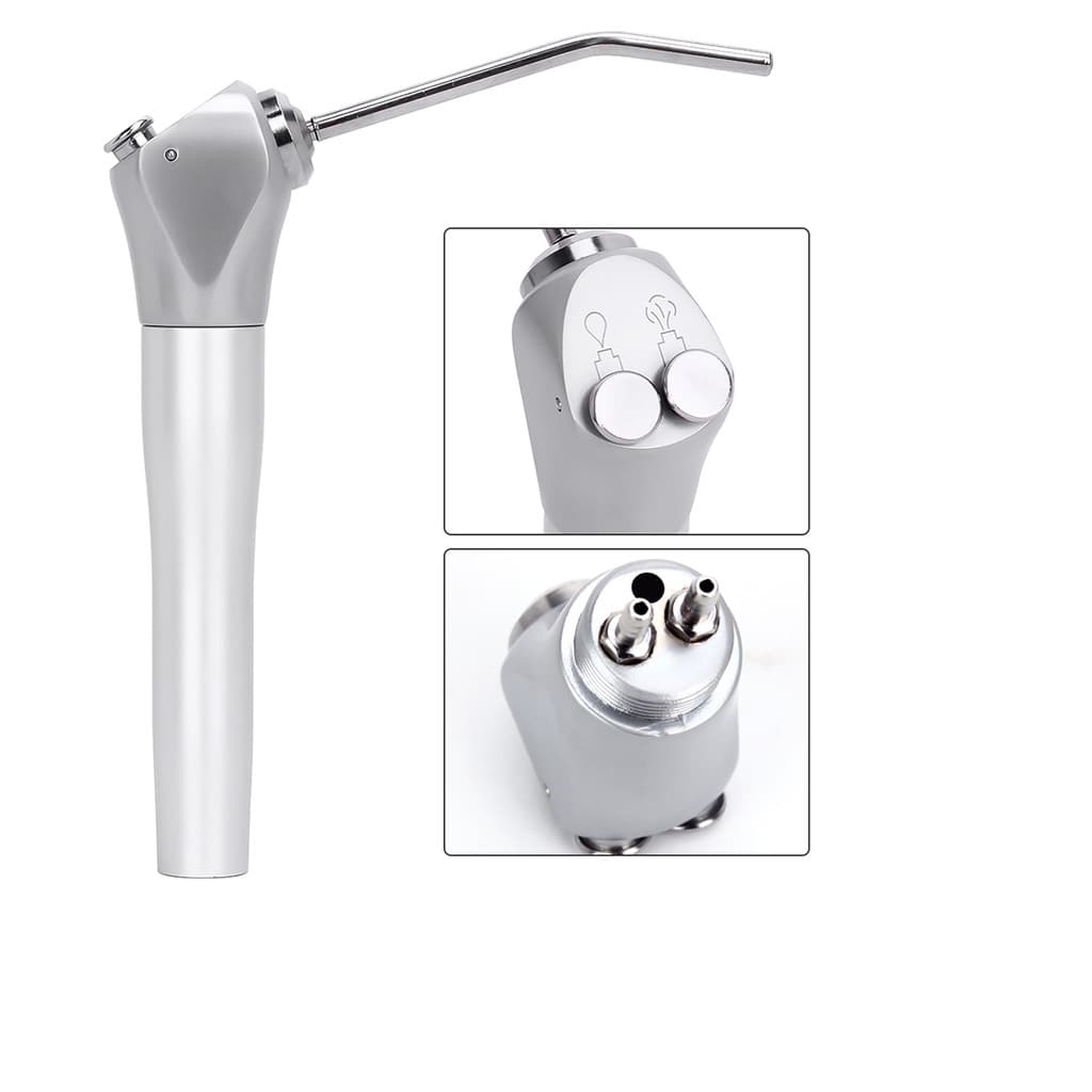 Seringa tripla de ar -  triplice uma pela com 2 pontas